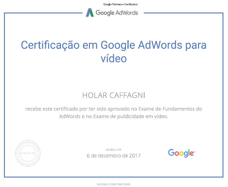 Certificação Google Ads 2
