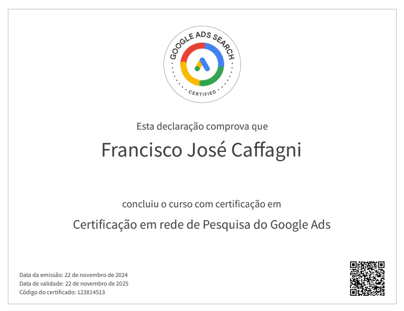 Certificação Google Ads 7