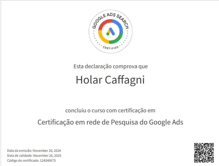 Certificação Google Ads 9